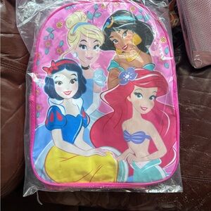 Disney Princess Backpack - Pink and Multicolor